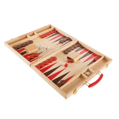 Hey Play 15 X 22 In. Wood Backgammon Board Game