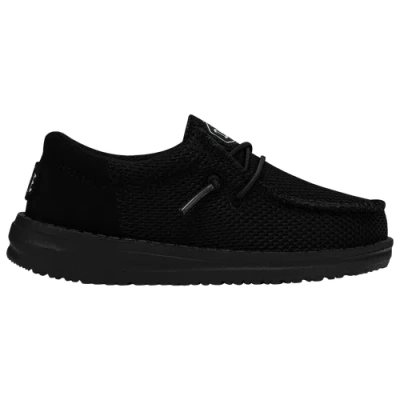 Heydude Kids' Boys   Wally Funk Mono In Black/black