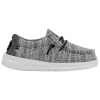 Heydude Boys  Wally Stretch In Gray/black
