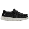Heydude Boys   Wally Stretch In White/black