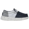 Heydude Boys   Wally Tri Varsity In White/navy/grey