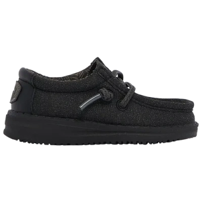 Heydude Kids' Boys  Wally In Black/black