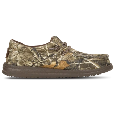 Heydude Kids' Boys  Wally Realtree In Green/brown
