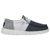 Heydude Boys Preschool   Wally Youth Tri Varsity In White/navy/grey