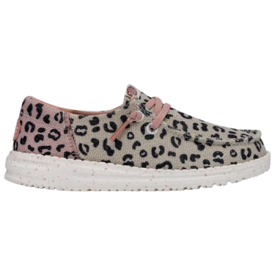 Heydude Kids' Girls   Wendy Funk Leo In Pink/cream