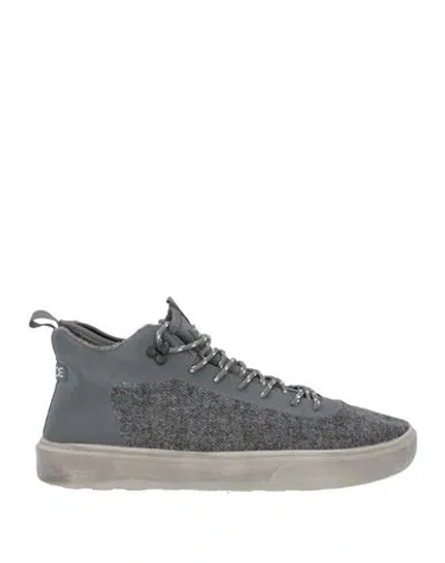 Heydude Man Sneakers Grey Size 13 Wool In Gray