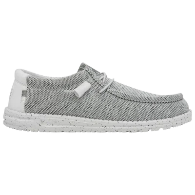 Heydude Mens  Wally Sox In Grey/white
