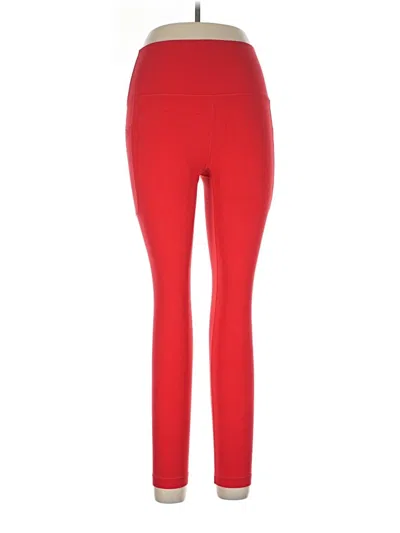 Pre-owned Heynuts Active Pants In Red