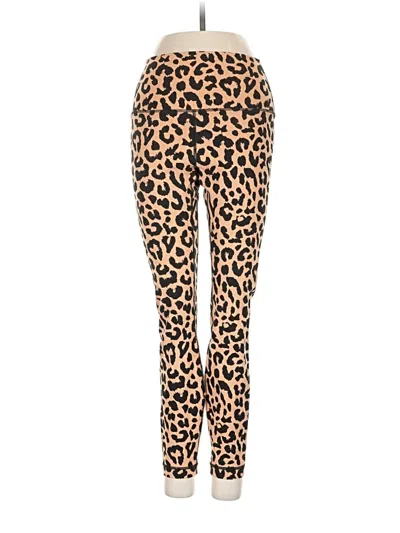 Pre-owned Heynuts Leggings In Brown