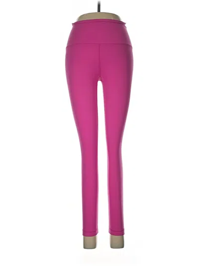 Pre-owned Heynuts Yoga Pants In Pink