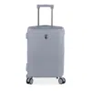 Heys Earth Tones Carry On Spinner Suitcase In Glacier Gray