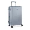 Heys Earth Tones Medium Upright Spinner Suitcase In Glacier Gray