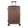 Heys Earth Tones Medium Upright Spinner Suitcase In Umber