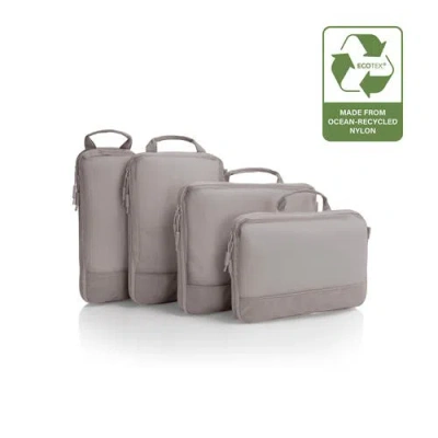 Heys Ecotex® Compression Packing Cube 4 Piece Set In Neutral