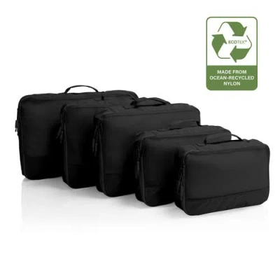 Heys Ecotex® Packing Cube 5 Piece Set In Black
