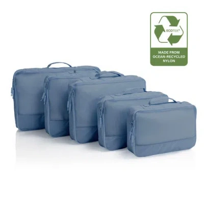 Heys Ecotex® Packing Cube 5 Piece Set In Blue