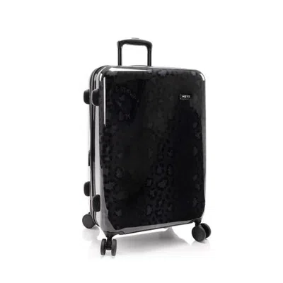 Heys Elite Fashion Spinner® 26 Inch Luggage In Black Leopard
