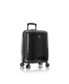 Heys Fashion 21" Hardside Carry-on Spinner Luggage In Black Leopard
