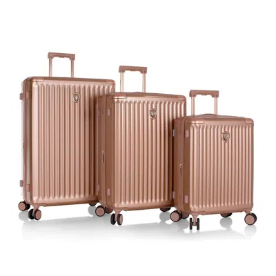 Heys Hardside Luxe 3pc Set In Pink