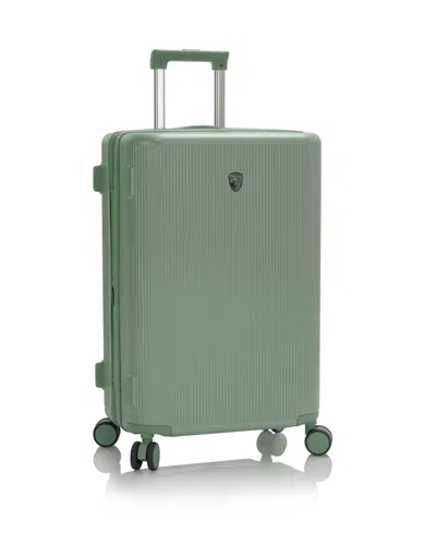 Heys Hey's Earth Tones 26" Check-in Spinner Luggage In Moss