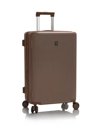 Heys Hey's Earth Tones 26" Check-in Spinner Luggage In Umber