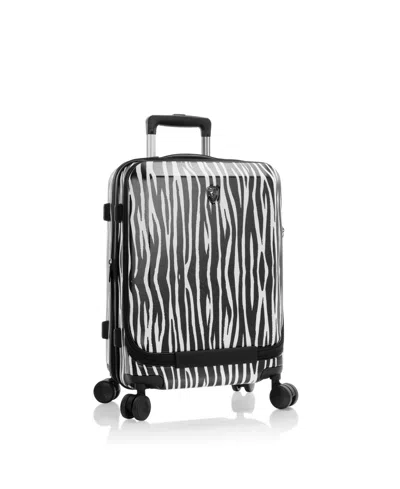 Heys Hey's Ez Fashion Hardside 21" Carryon Spinner Luggage In Black,whit