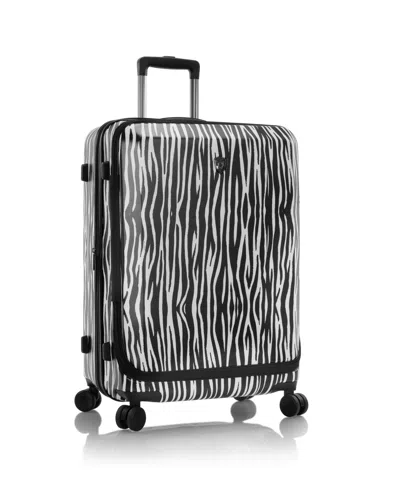 Heys Hey's Ez Fashion Hardside 26" Check-in Spinner Luggage In Black,whit