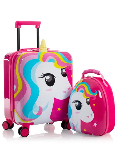 Heys Hey's Super Tots Spinner Luggage And Backpack In Unicorn