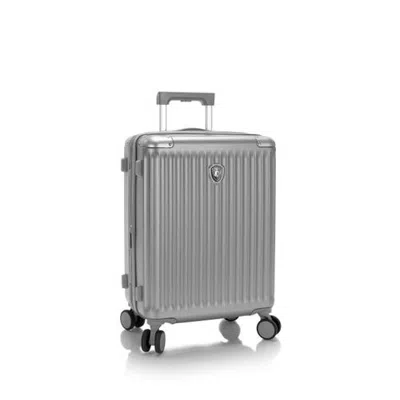 Heys Luxe 21 Inch Carry-on Luggage In Silver