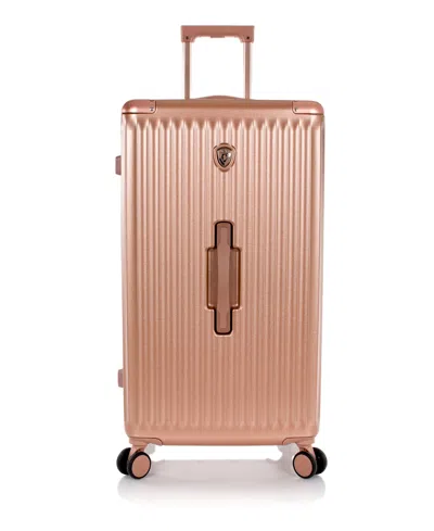 Heys Luxe Hard Side 30" Trunk Spinner In Rose Gold