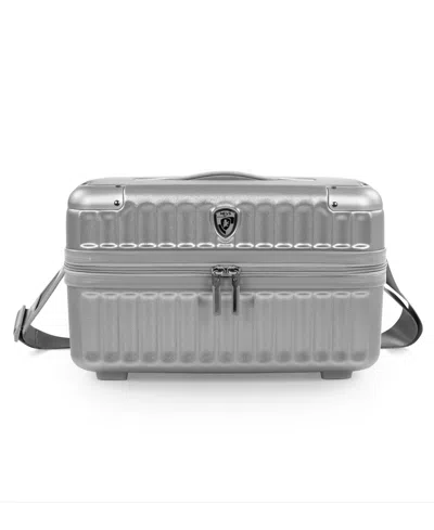 Heys Luxe Hard Side Beauty Case In Silver