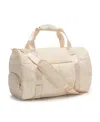 Heys Puffer Duffel Bag In Ivory