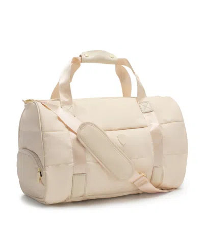 Heys Puffer Duffel Bag In Ivory