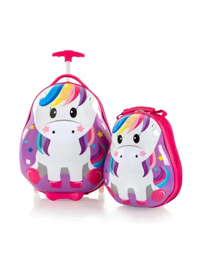 Heys Travel Tots Kids Luggage And Backpack 2pc In Blue