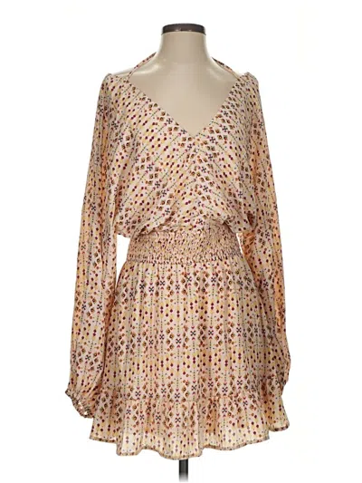 Pre-owned Heyson Casual Dress In Tan