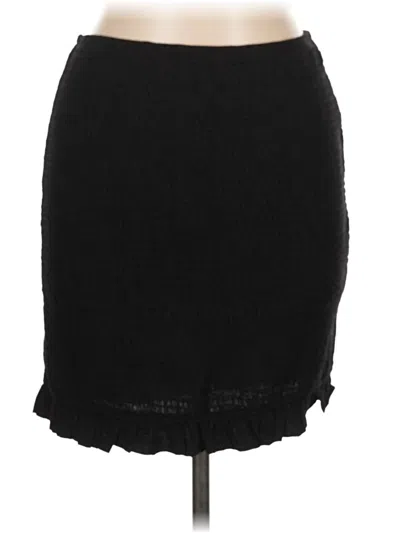 Pre-owned Heyson Casual Skirt In Black