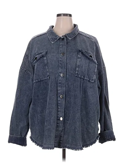 Pre-owned Heyson Denim Jacket In Blue
