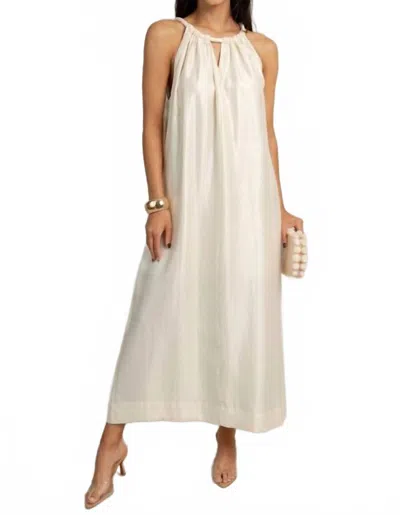 Heyson Elegant Maxi Dress In Whiteout In Neutral