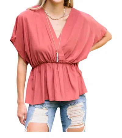 Heyson New On The Street Blouse In Pink
