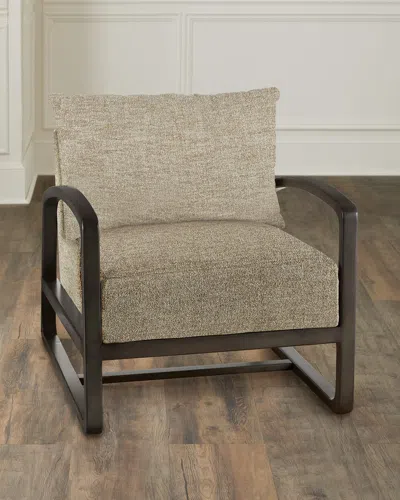 Hf Custom Atlas Exposed Wood Chair In Neutral
