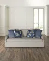 Hf Custom Bea Sofa, 86" In Taupe