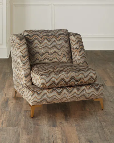 Hf Custom Marlena Accent Chair In Brown