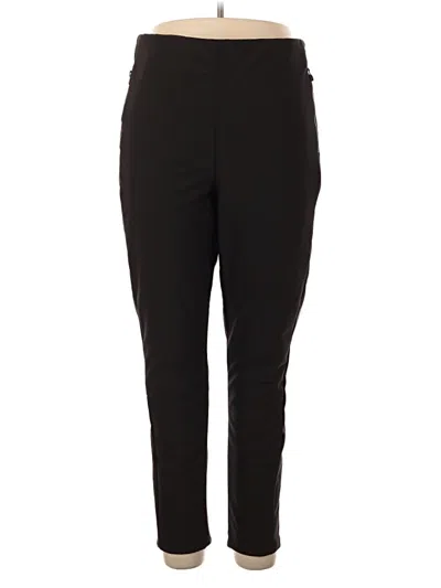 Pre-owned Hfx Active Pants In Black