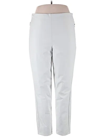 Pre-owned Hfx Active Pants In Silver