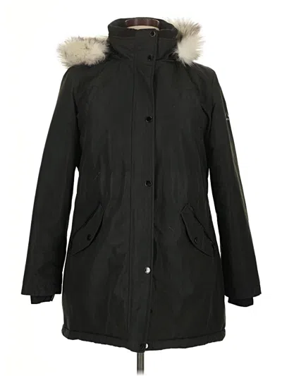 Pre-owned Hfx Coat In Black