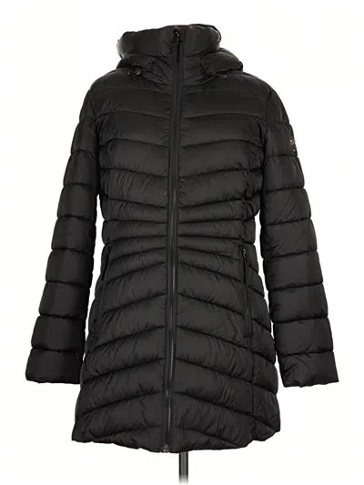 Pre-owned Hfx Coat In Black