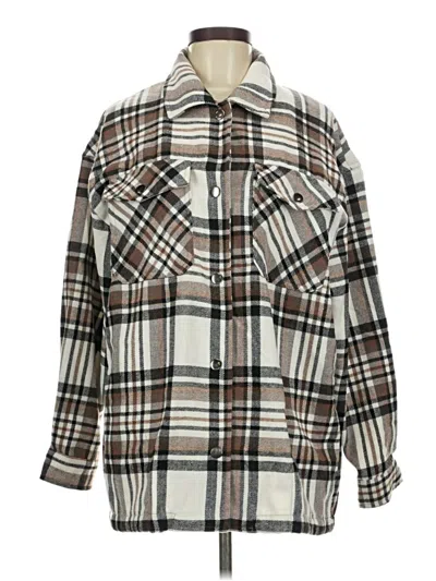 Pre-owned Hfx Coat In Ivory