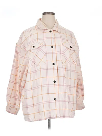 Pre-owned Hfx Jacket In Pink