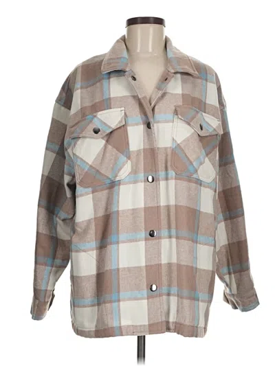 Pre-owned Hfx Jacket In Tan