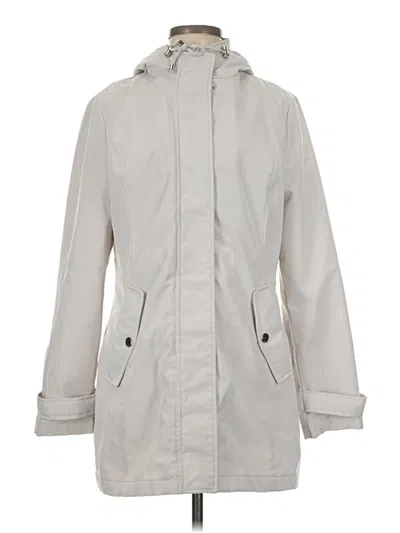 Pre-owned Hfx Raincoat In Gray